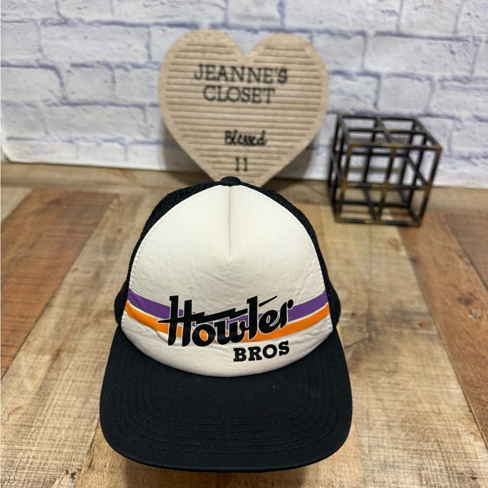 Howler Brothers Electric Stripe Snap Back black